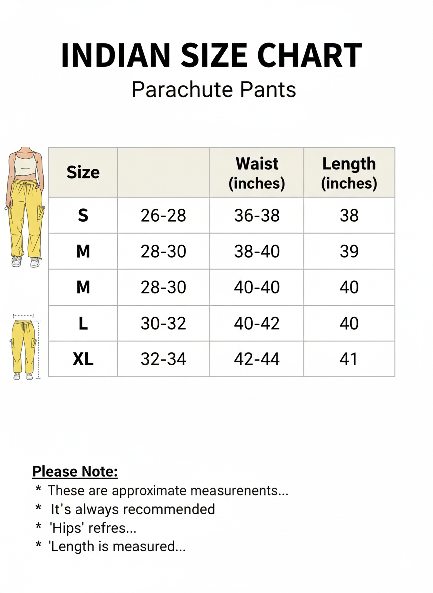Yellow Cargo Pants
