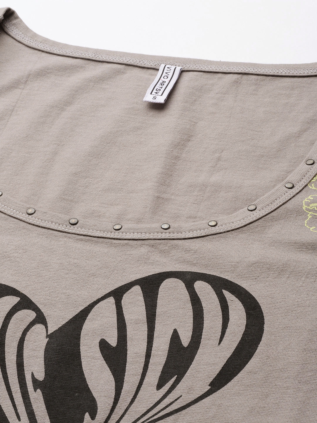 Women's Heart Print Graphic Tank Top – Sleeveless Cotton Casual Summer Vest | Grey
