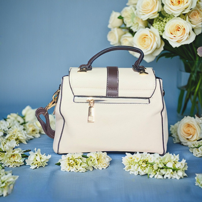 Chic Cream Shoulder Bag