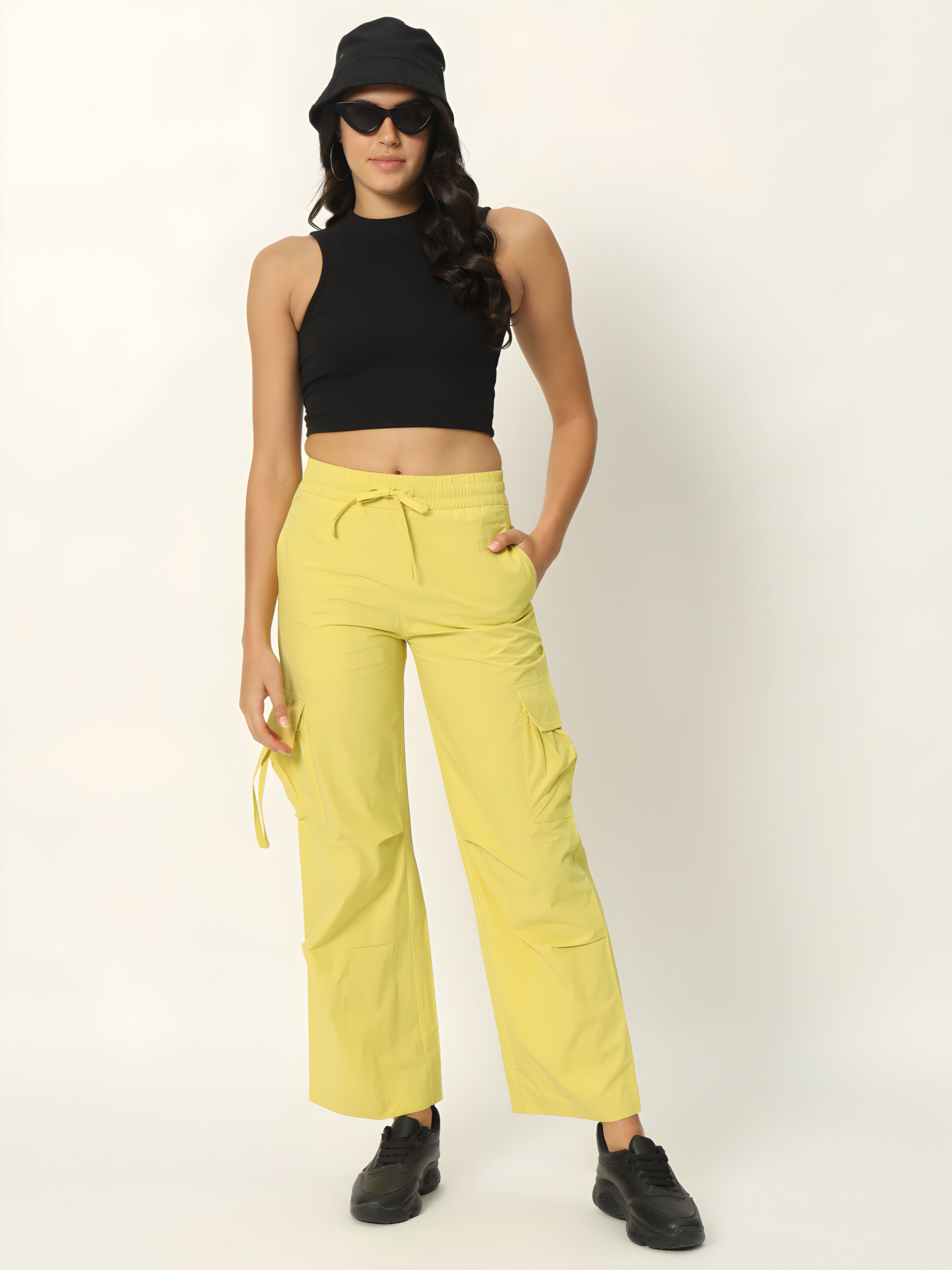 Yellow Cargo Pants