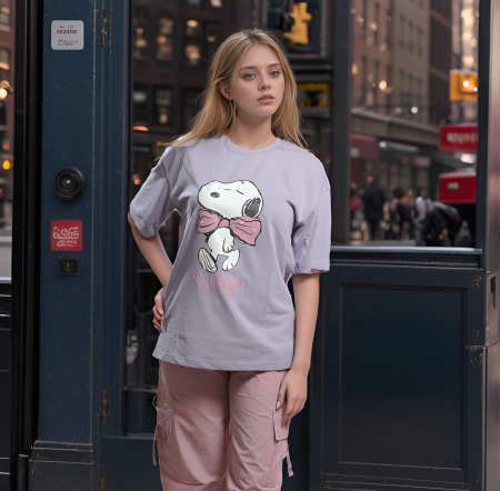 Oversized Snoopy T-Shirt