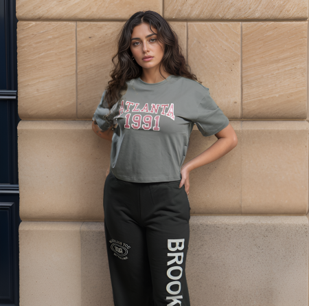 Atlanta 1991 Cropped T-Shirt
