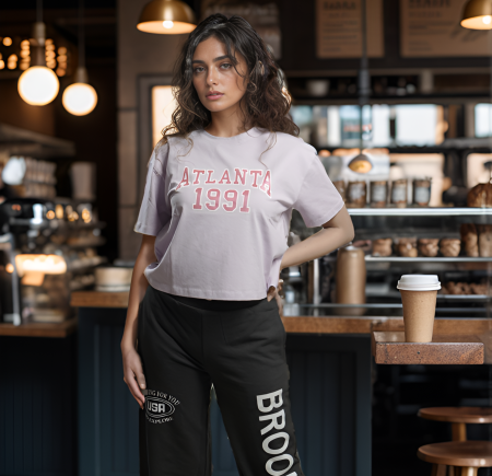 Vintage-Cropped T-Shirt