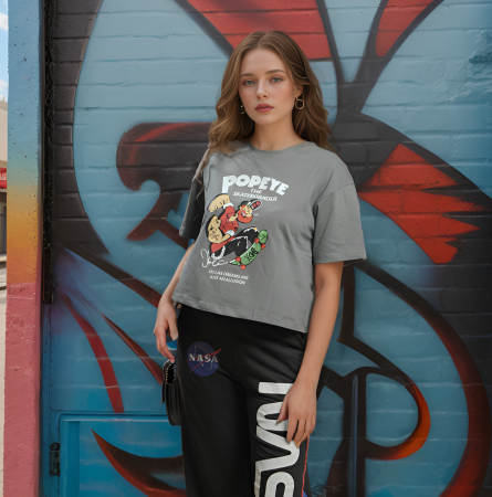 Popeye Skateboarder Tee