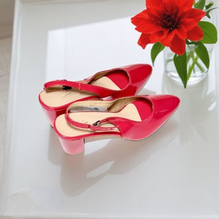 Slingback Block Heels