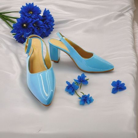 Slingback Block Heels