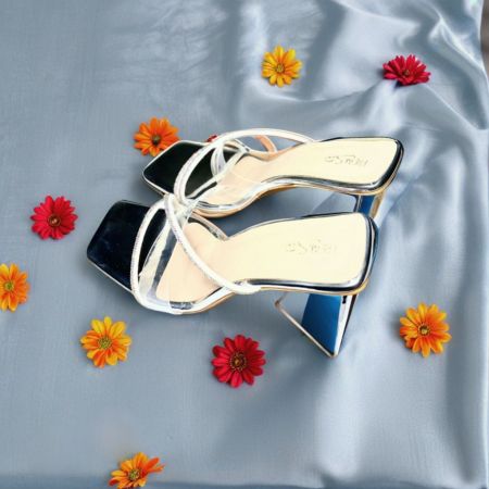 Geometric Block Heel