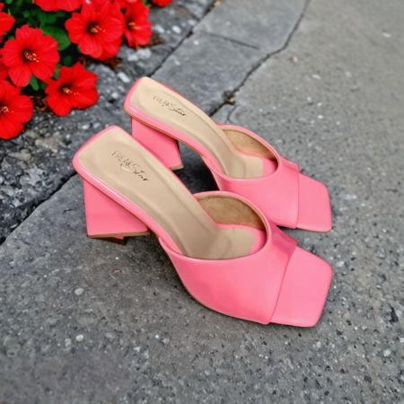 Open-Toe Block Heel