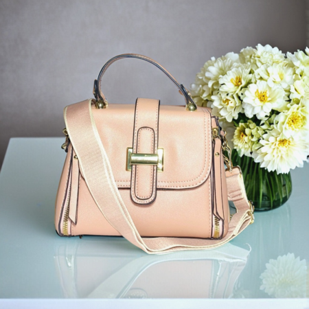 Soft Blush Shoulder Bag
