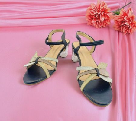Bow-Strapped Sandal