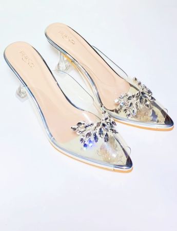 Crystal Transparent Heels