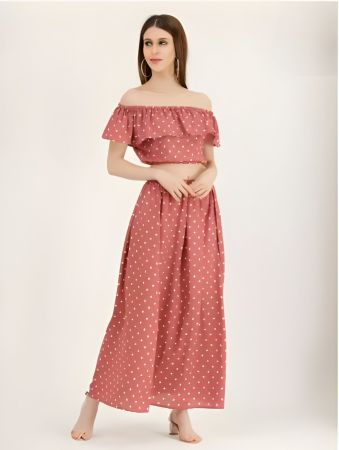 Off-Shoulder Co-ord Set