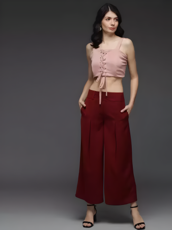 Pink Crop Top