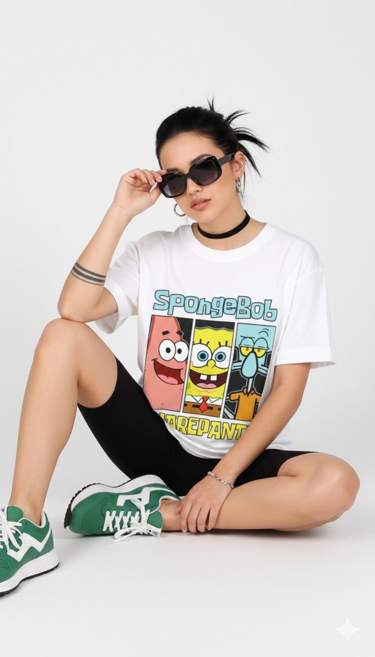 SpongeBob SquarePants  Oversized T-Shirt