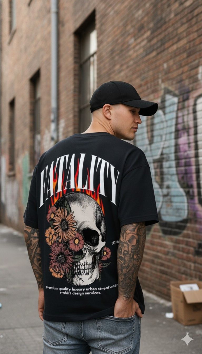 Urban Streetwear Graphic T-Shirt