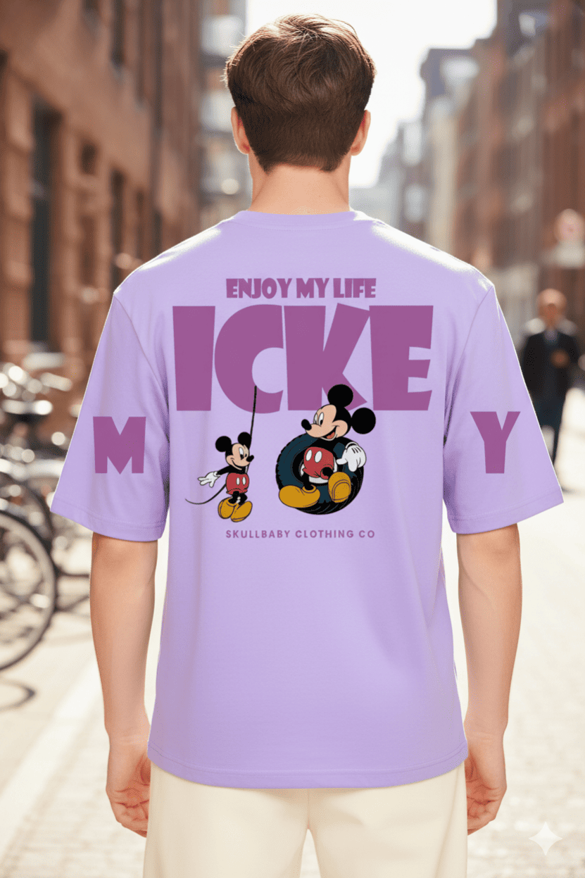 Mickey Graphic Oversized T-Shirt