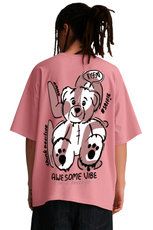 Cute Teddy Awesome Vibe Tshirt
