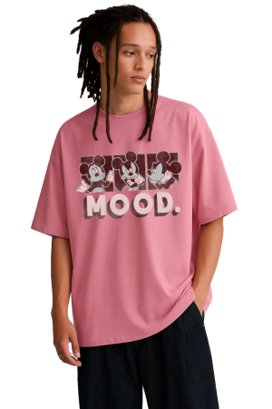 Cartoon Mood Graphic oversized T-Shirt