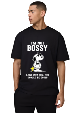 Snoopy Bossy Oversized T-Shirt