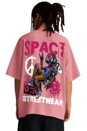 Space Alien Boombox Tee