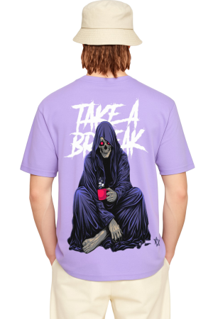 TAKE A BREAK Oversized Tee