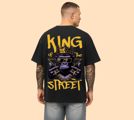 King of the Street Gorilla Edition Graphic T-Shirt
