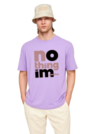 Nothing Impossible’ Oversized T-Shirt