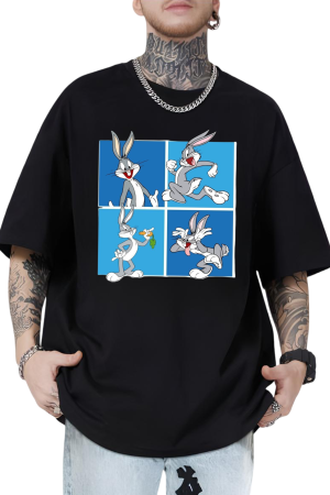 Bugs Bunny Comic Panel Tee – Looney Tunes Classic Style