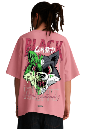 Melting Wolf Oversized T-Shirt