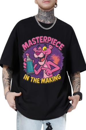 Pink Panther 'Masterpiece in the Making' Oversized T-Shirt
