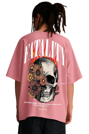 Fatality Skull Oversized T-Shirt
